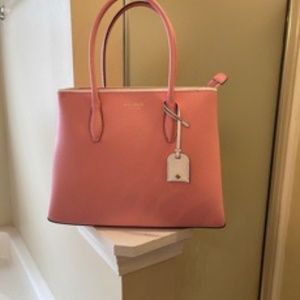 Kate Spade Eva Leather Bright Pink